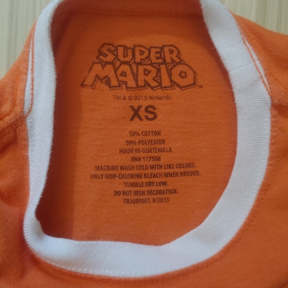 Boys Mario Power Up Long Sleeve Tee - Picture 3 of 5